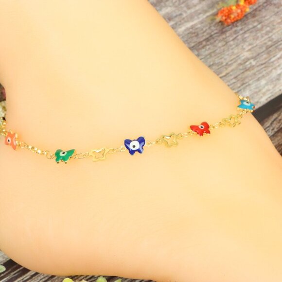 "Elegant Handmade Anklet – Delicate Jewelry for Women, MAR091553 - Picture 3 of 10